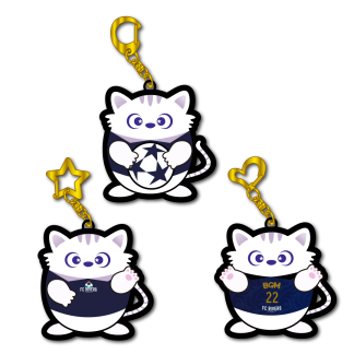 バリーラバーキーホルダー（金）／ブラインド