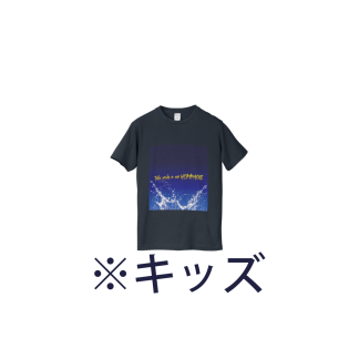 スローガンTシャツ／キッズ（紺）