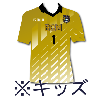 ハイクオリティーオーセンティックユニフォーム／キッズ（金）